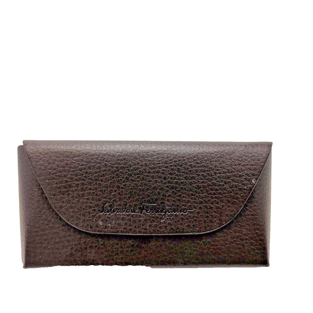 Salvatore Ferragamo Leather Designer Glasses/Sunglasses Case